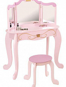 Туалетный столик (трельяж) с зеркалом для девочки «Принцесса» (Princess Vanity & Stool)