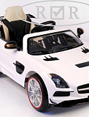 Mercedes-Benz SLS белый лицензионная модель